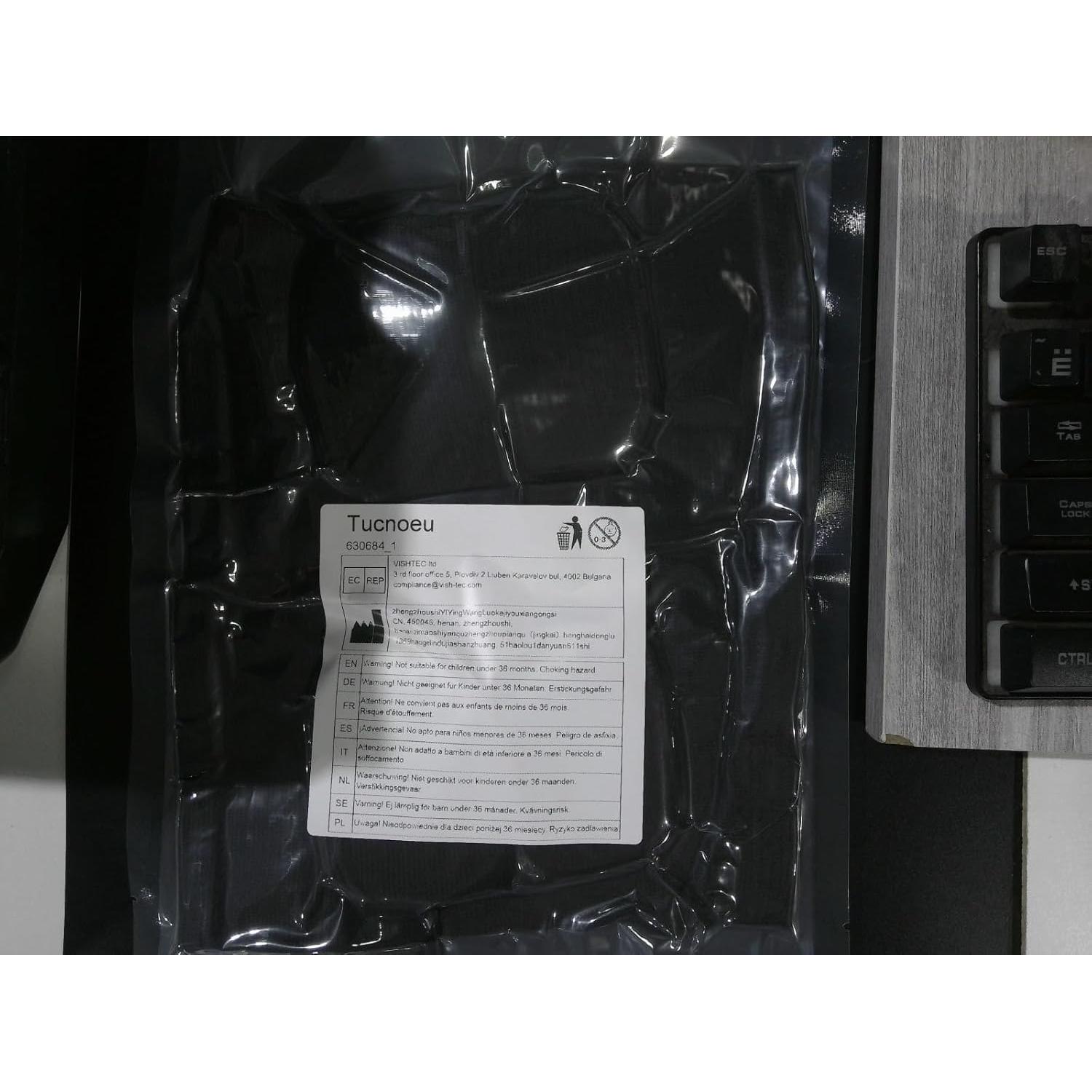 Protectores de Codo Tucnoeu Ajustables Transpirables Negro