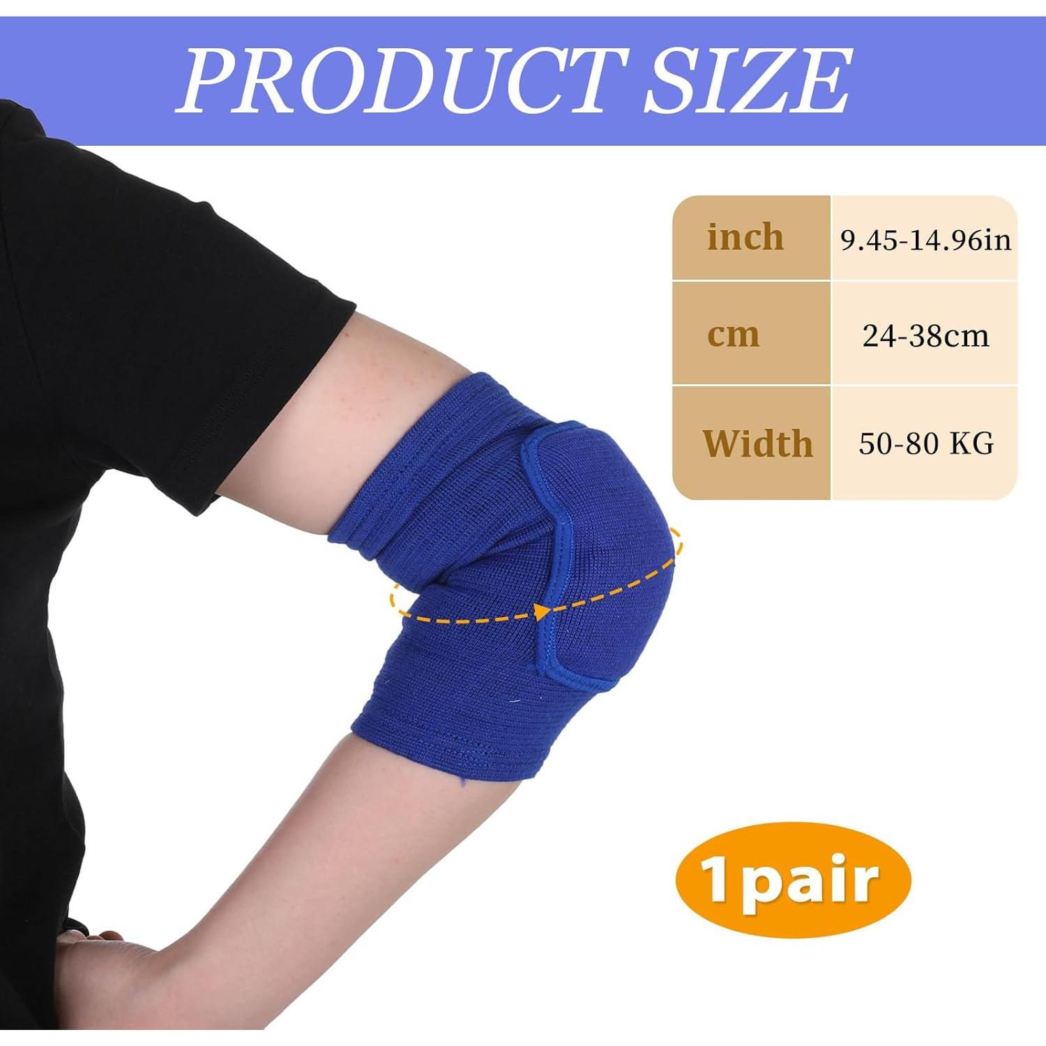 Funda de Brazo Compresiva EVA Azul para Codo - Soporte Fitness