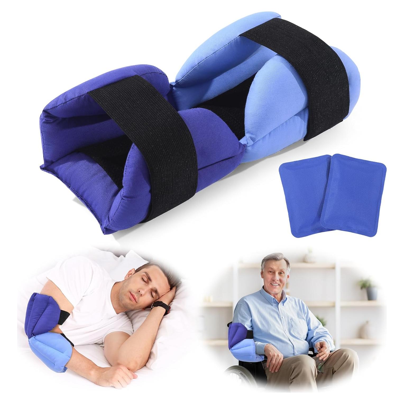 Protectores de Codo ROYALAY con 2 Paquetes de Hielo - Almohadillas para Ancianos