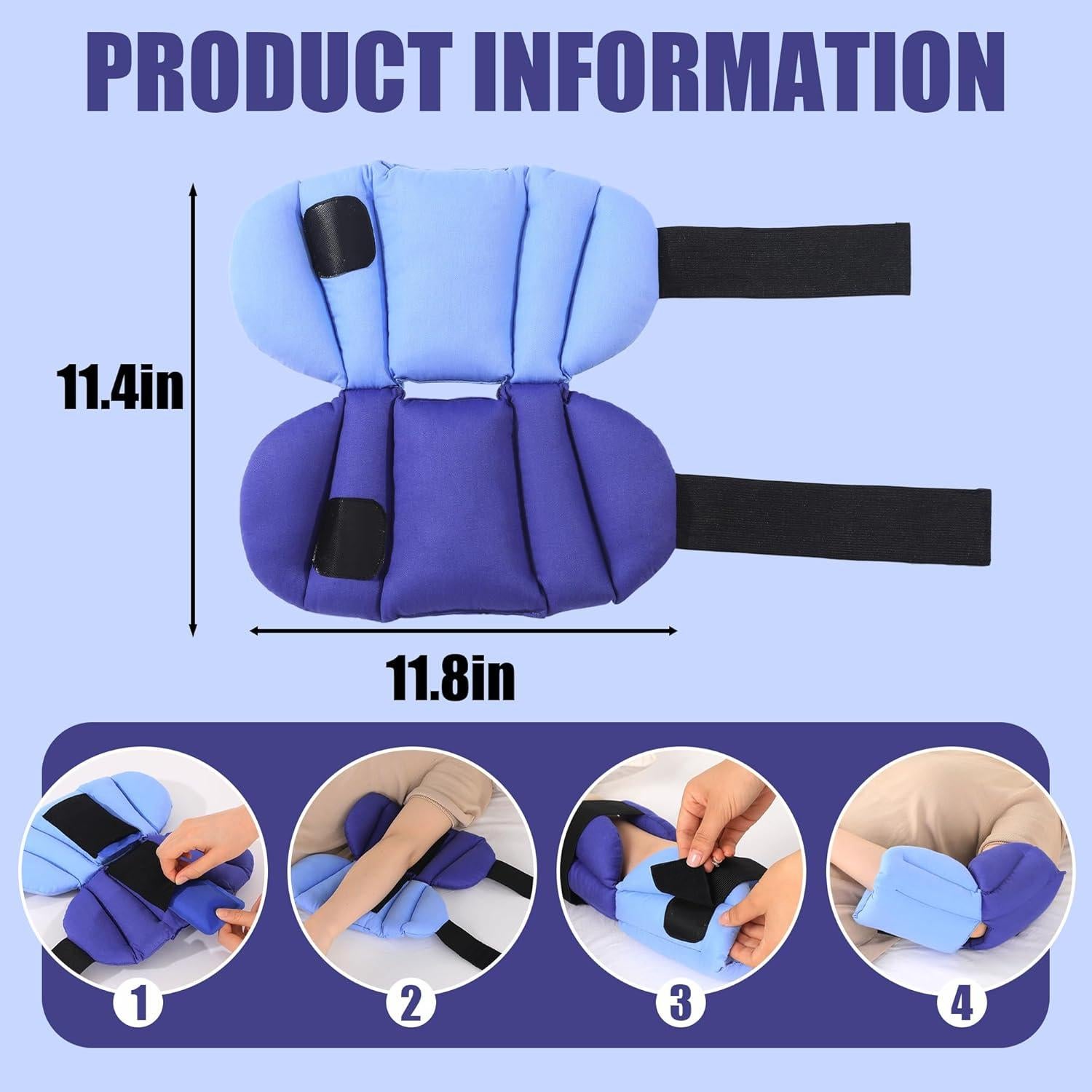 Protectores de Codo ROYALAY con 2 Paquetes de Hielo - Almohadillas para Ancianos