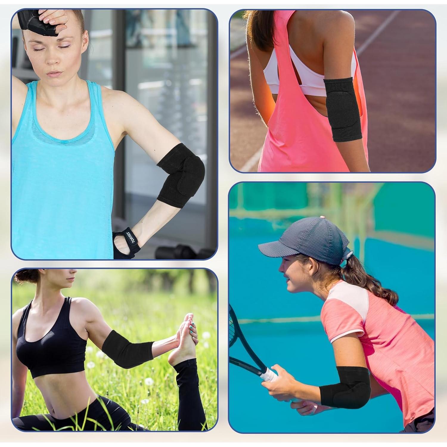 Almohadillas para Codos Exclaith - Soporte Ergonómico Negro