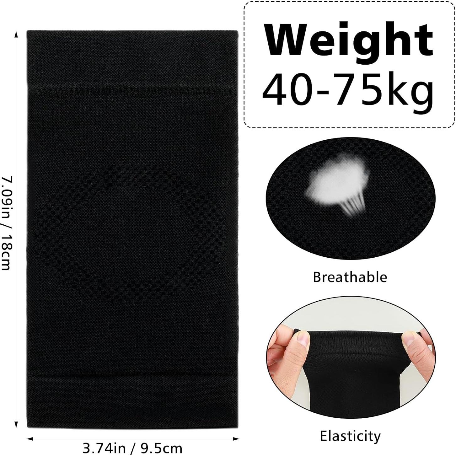 Mangas de Compresión para Codo COMNICO - 2 Pares, Negro