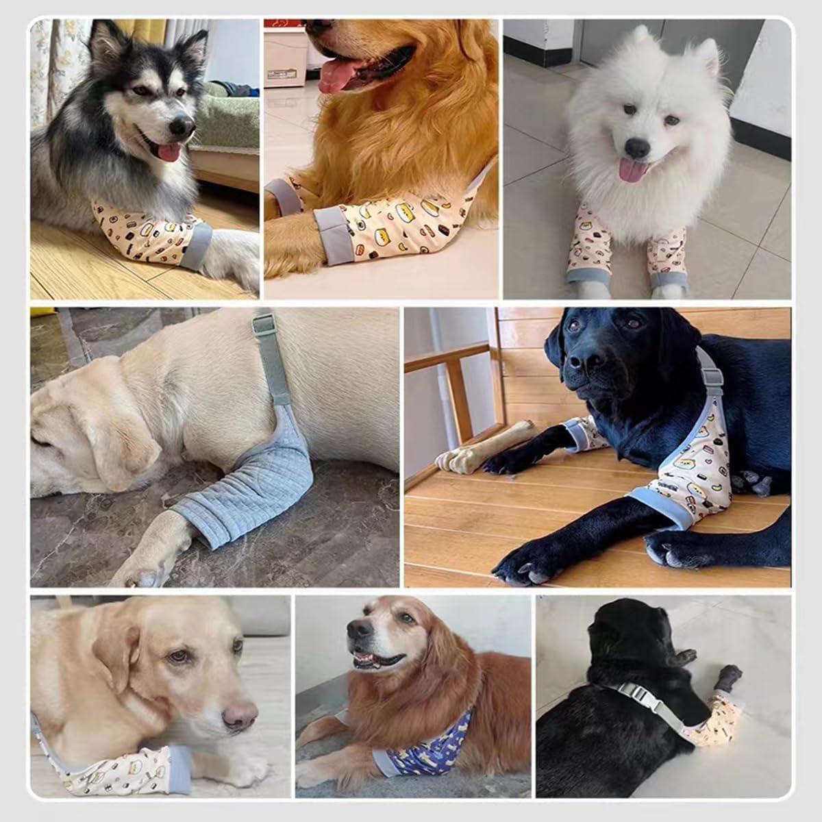 Almohadilla Protectora para Codos de Perro MANON ROSA Grande Gris