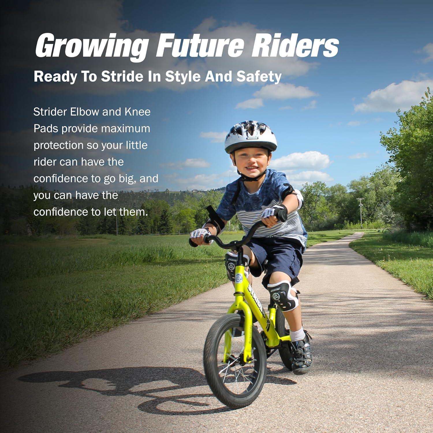 Protectores de Codos y Rodillas Strider para Niños 2-5 Años