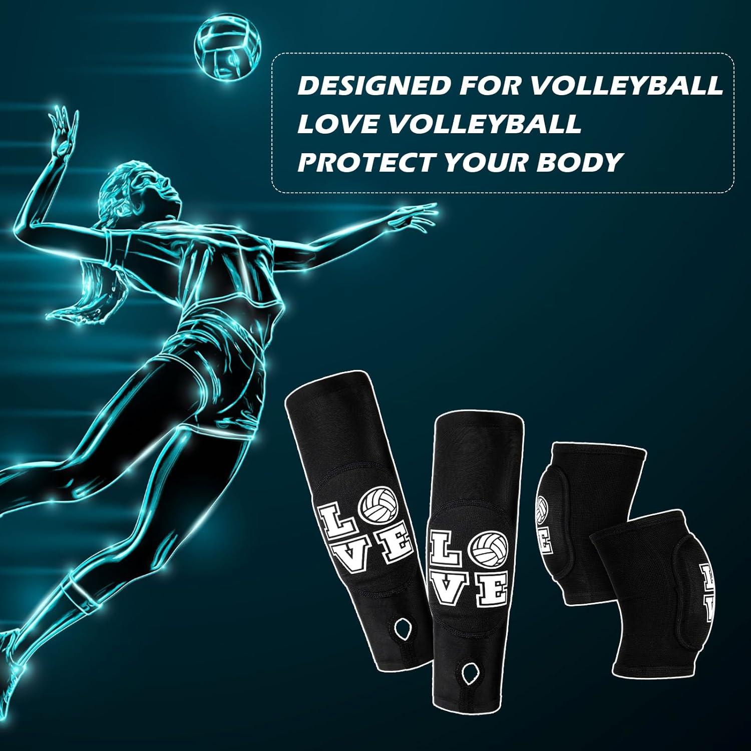 Rodilleras y Mangas de Brazo Ramede para Voleibol - 2 Pares