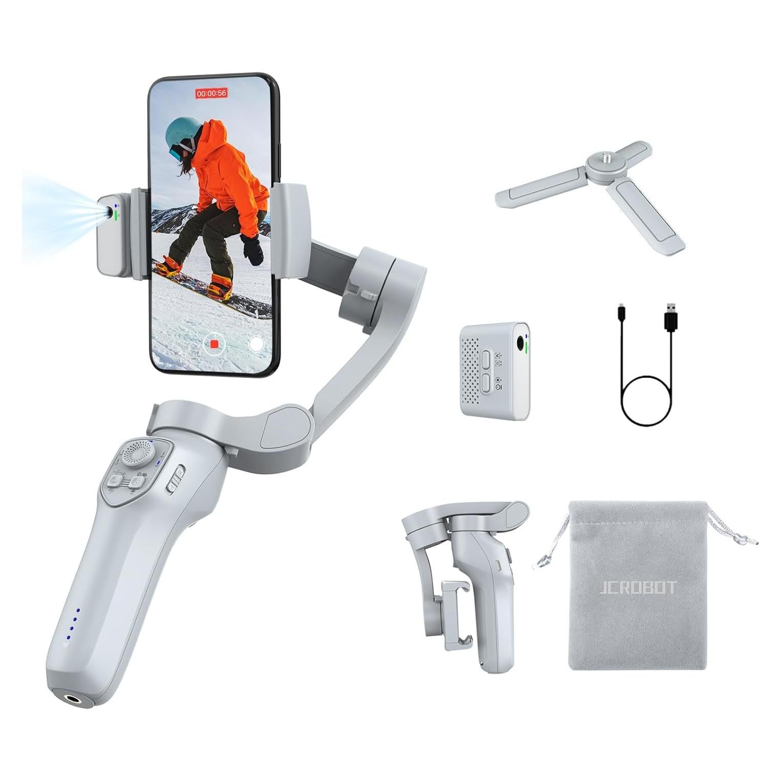 Gimbal Estabilizador de Teléfono JCROBOT L7C Pro Plus 3 Ejes