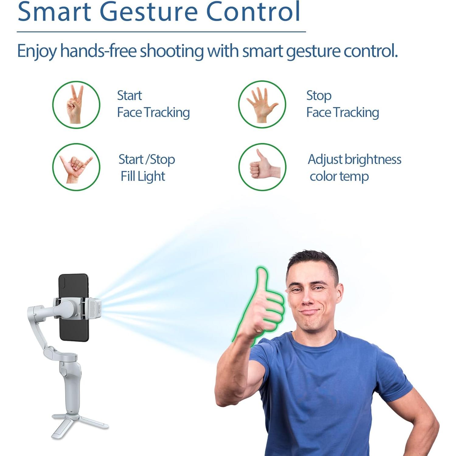 Gimbal Estabilizador de Teléfono JCROBOT L7C Pro Plus 3 Ejes