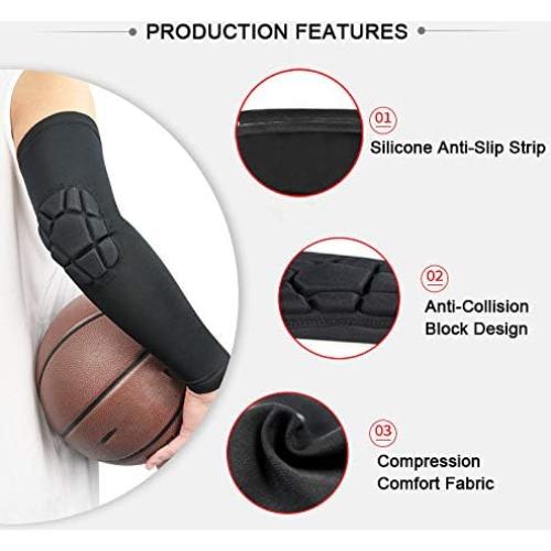 Mangas de Compresión para Codos HOPEFORTH 2 Piezas UV 98%