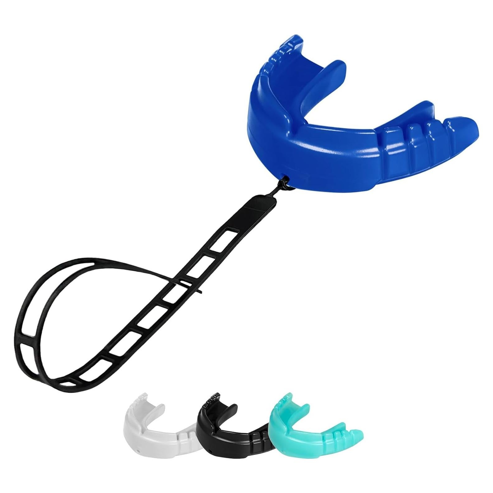 Protector Bucal OPRO Snap-Fit para Brackets - Azul Eléctrico