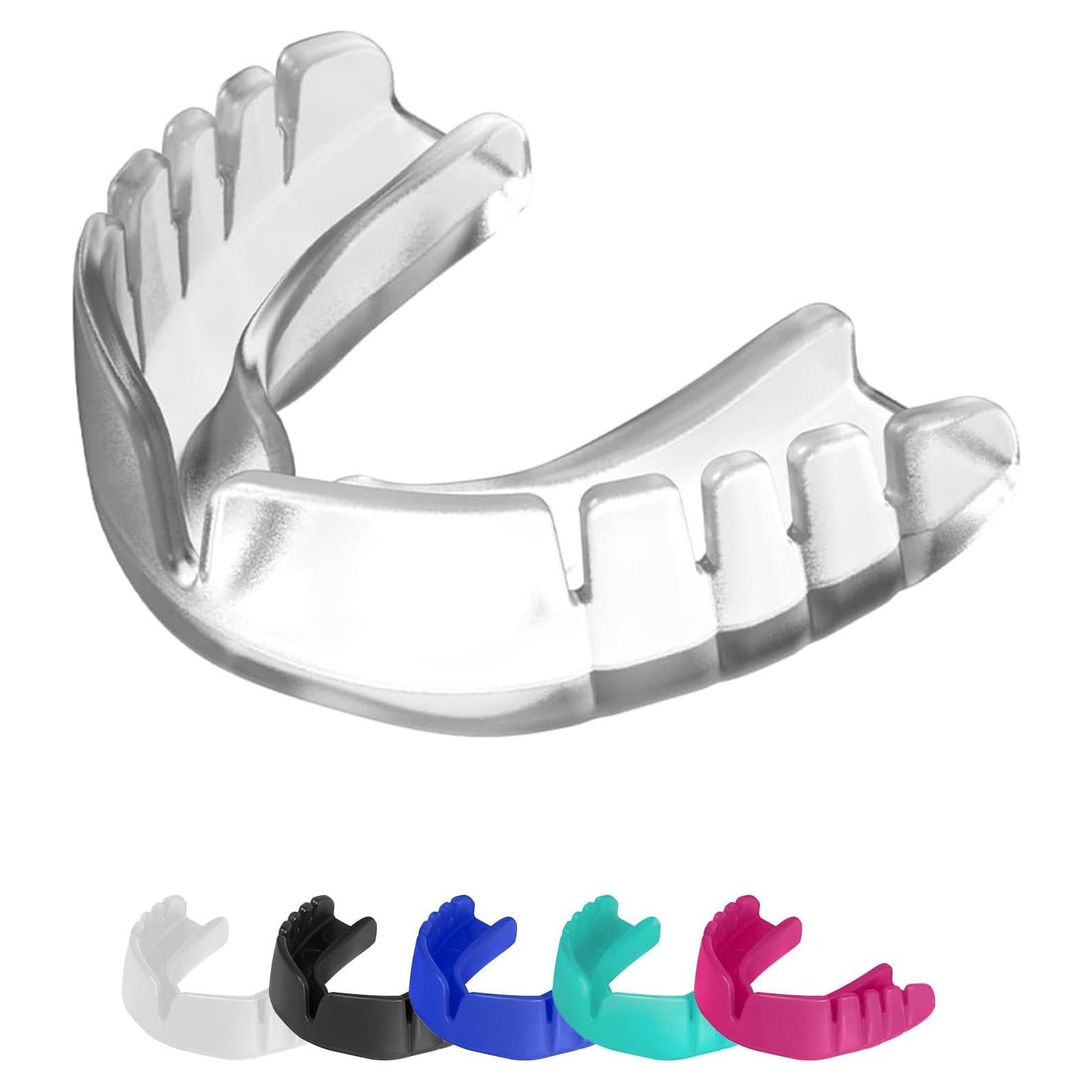 Protector Bucal OPRO Snap-Fit Adulto Transparente - Rápido