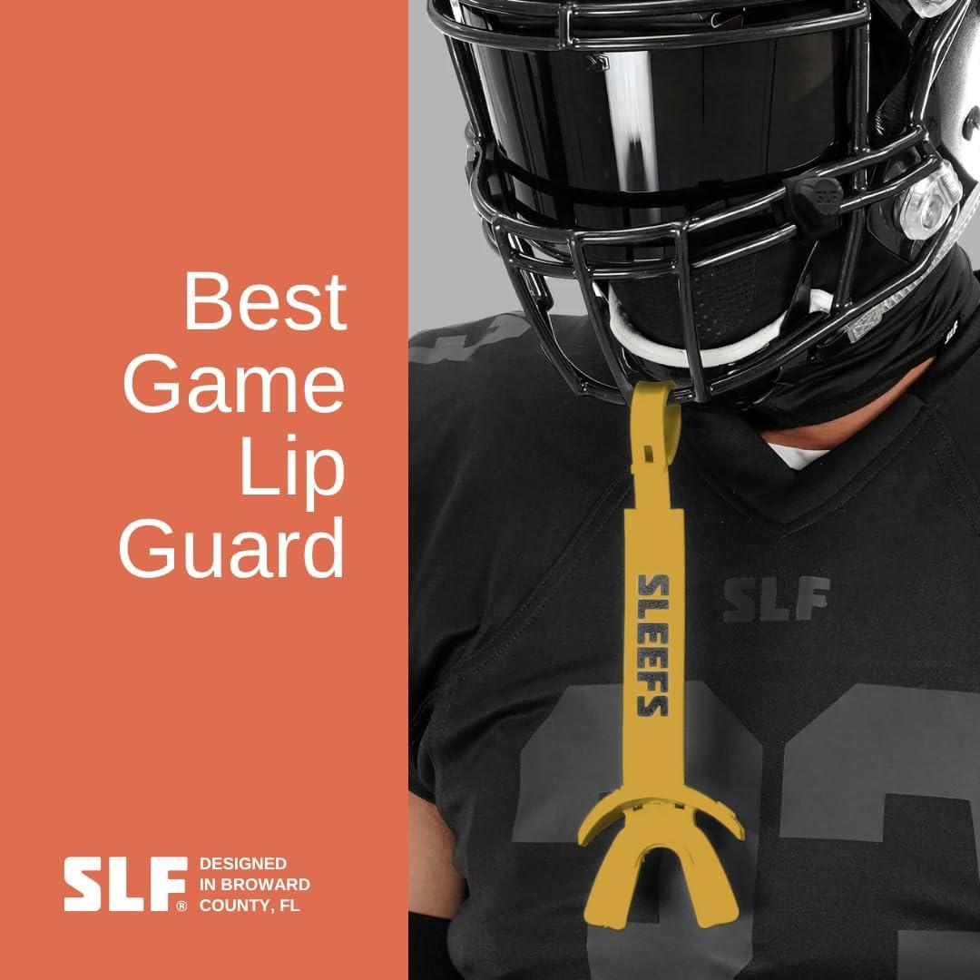 Guardabocas Deportivo SLEEFS Dorado - Protector de Labios y Dientes