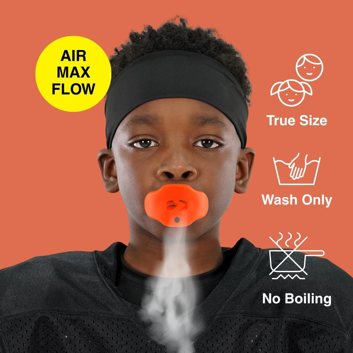 Protector Bucal para Niños SLEEFS Naranja - Sin Hervir, Ajuste Cómodo