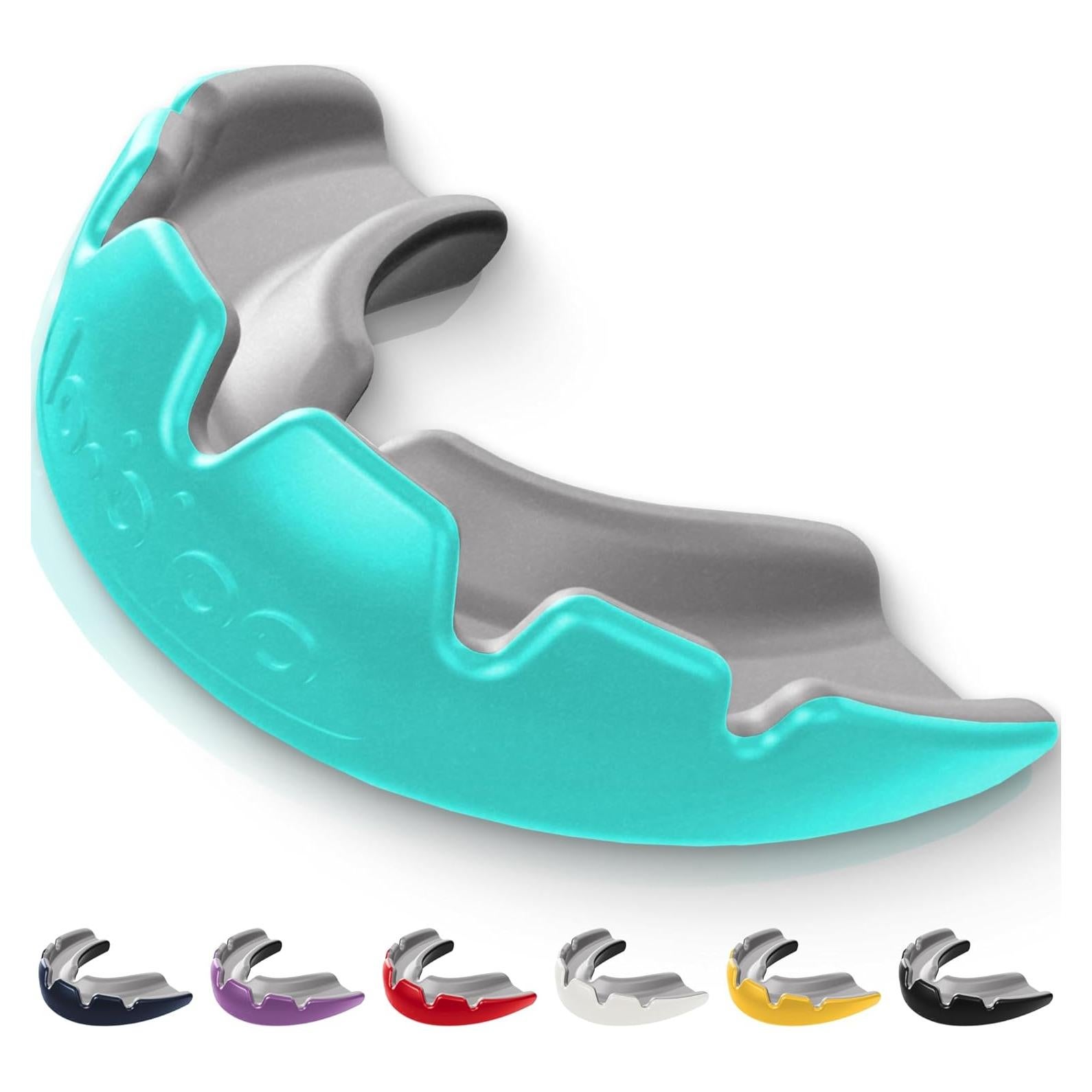 Protector Bucal Deportivo Lobloo Ultra Delgado 1mm Menta