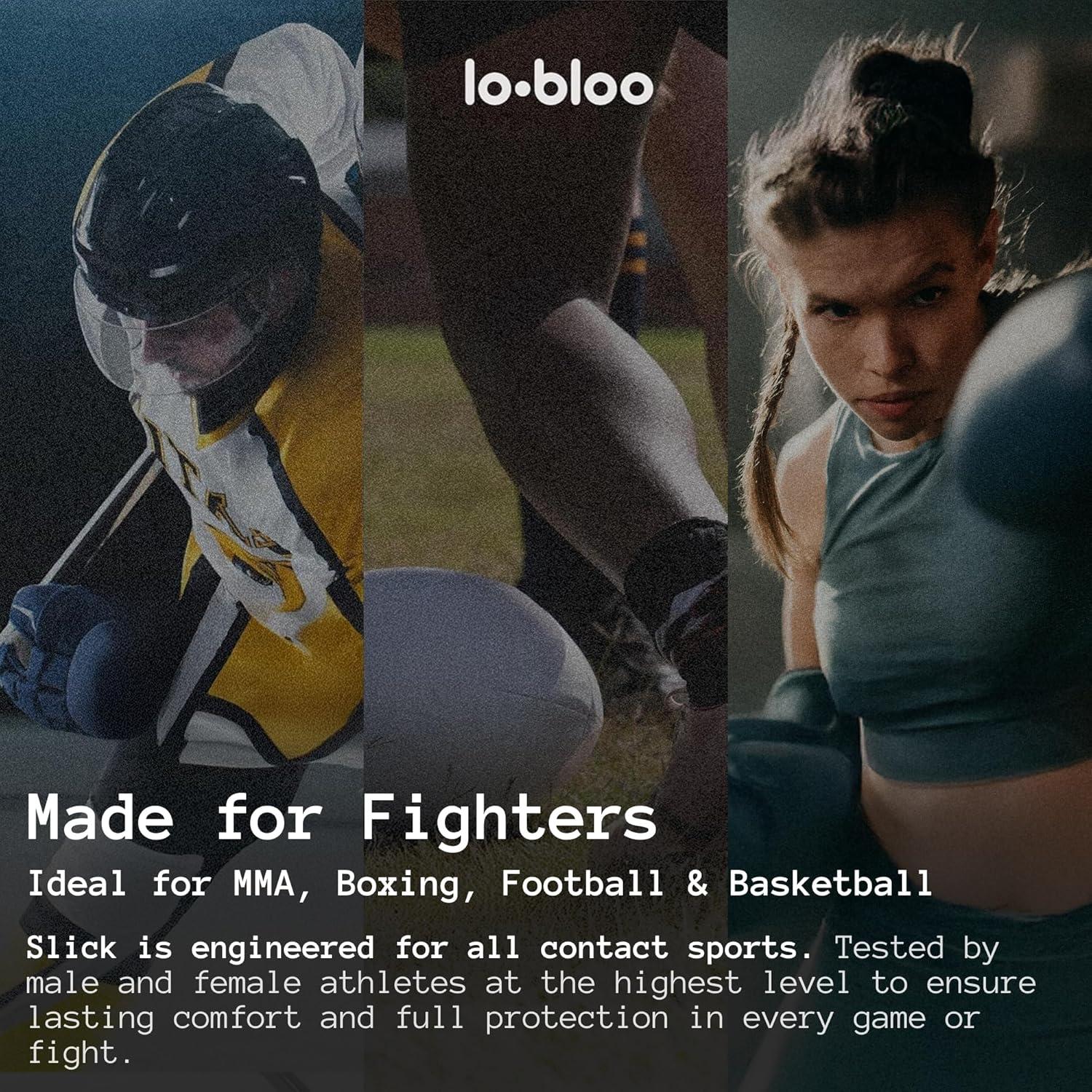 Protector Bucal Deportivo Lobloo Ultra Delgado 1mm Menta