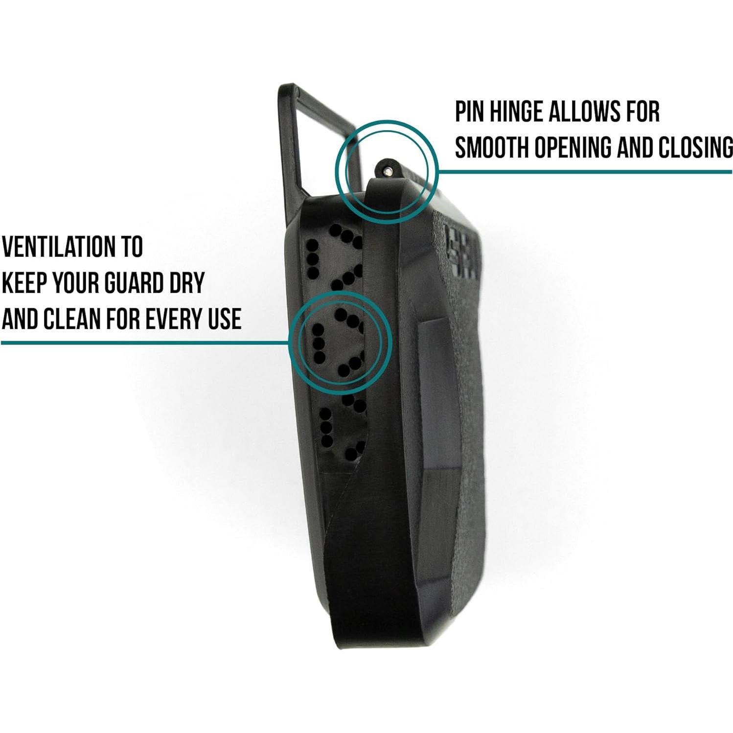 Funda para Protector Bucal SISU - Ligera y Duradera - Negra