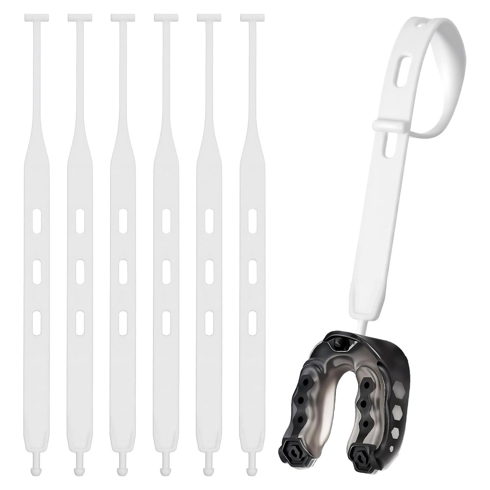 6 Correos de Protector Bucal Universal Nogeqi - Blanco