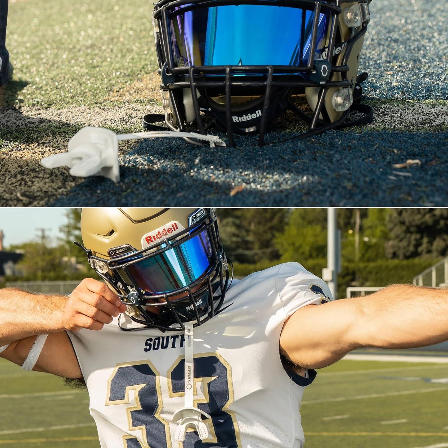 Protector Bucal O Shield Vortex Flow Fútbol Ajuste Hermético