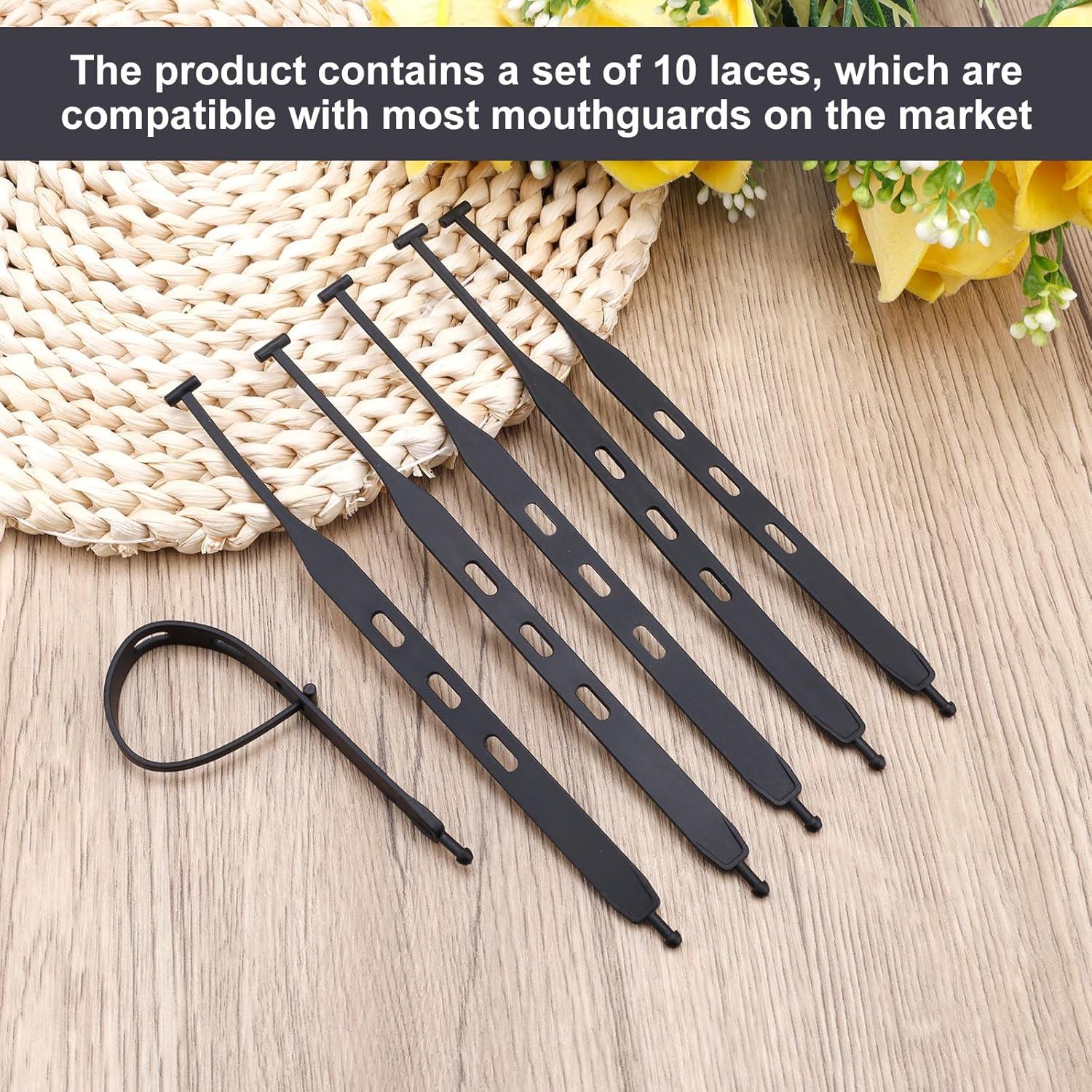 10 Correas para Protector Bucal Universal Gosknor 18.1 cm