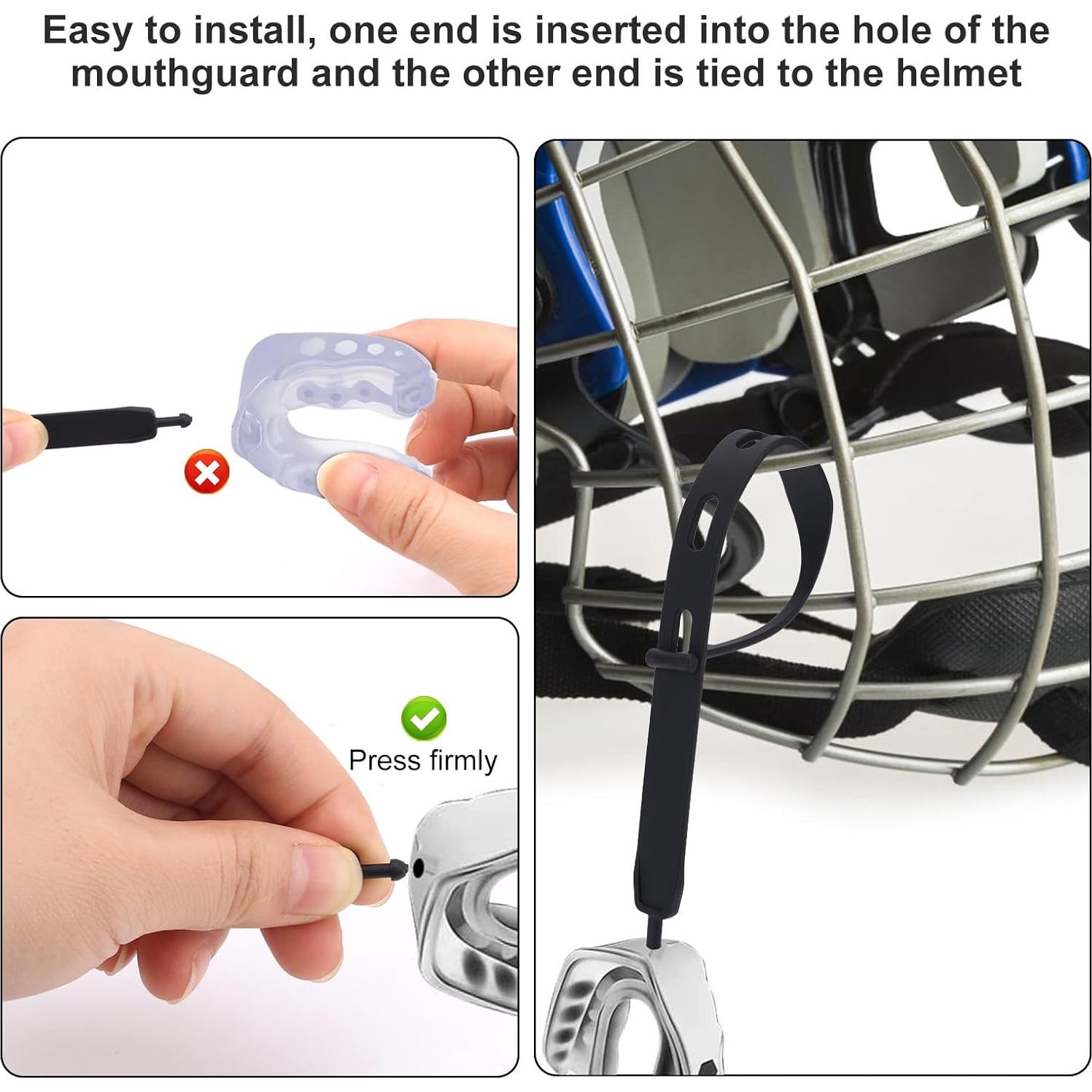 10 Correas para Protector Bucal Universal Gosknor 18.1 cm