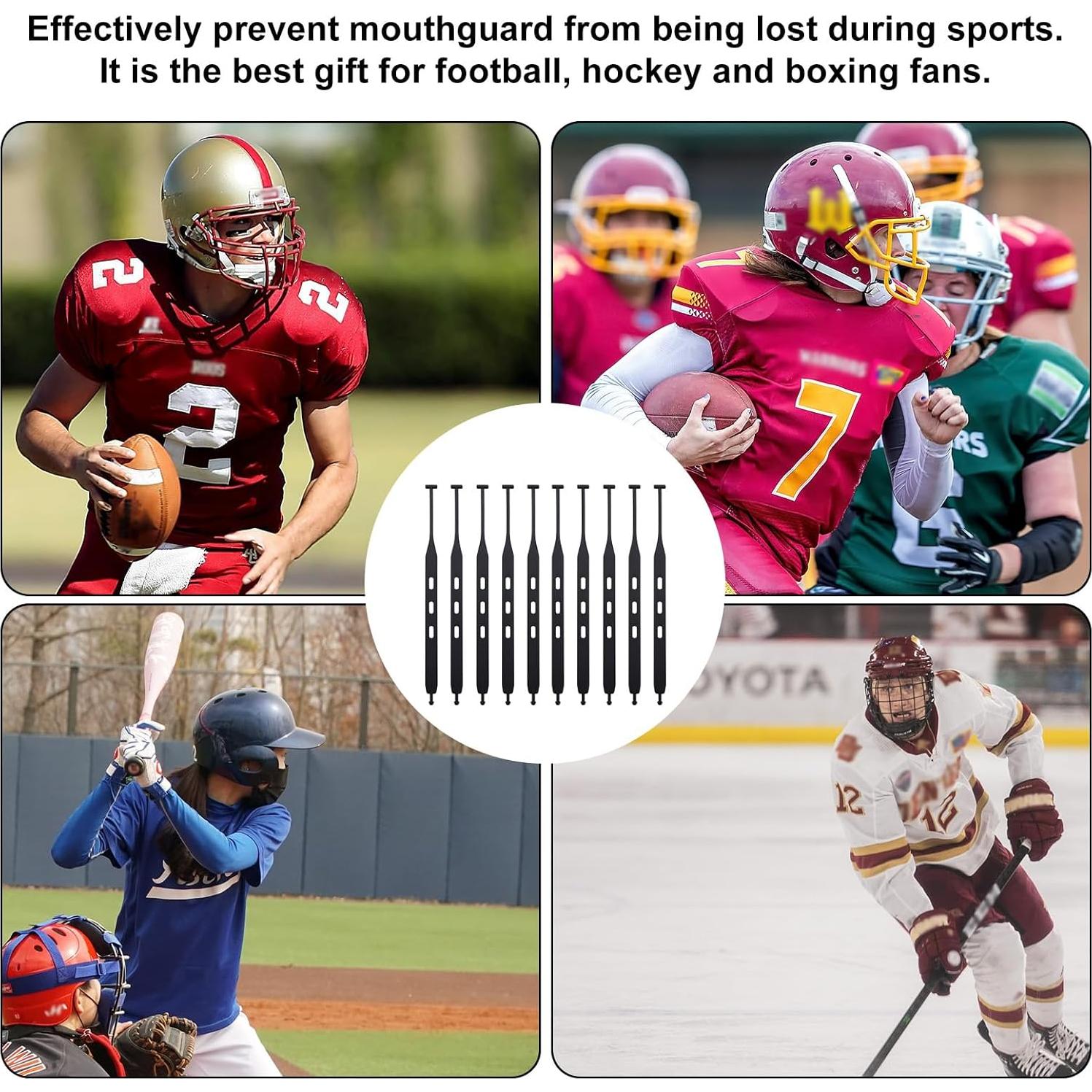 10 Correas para Protector Bucal Universal Gosknor 18.1 cm