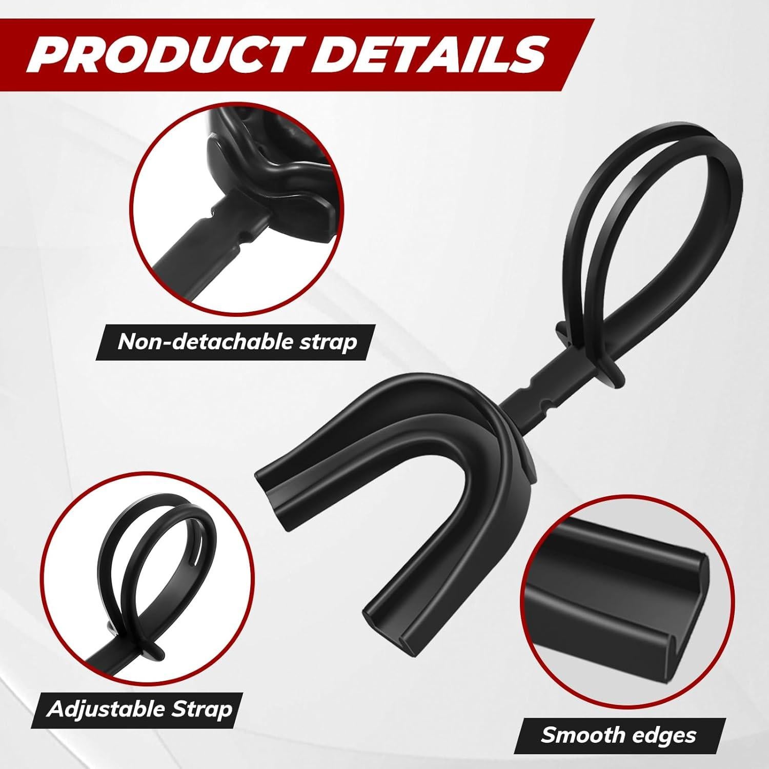 Dunzy 20 Pcs Protector Bucal Deportivo Moldeable con Correa