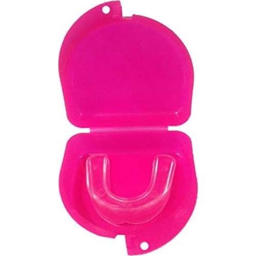Funda para Protector Bucal de Lacrosse Rosa - Now Associates