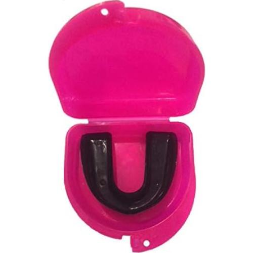 Funda para Protector Bucal de Lacrosse Rosa - Now Associates