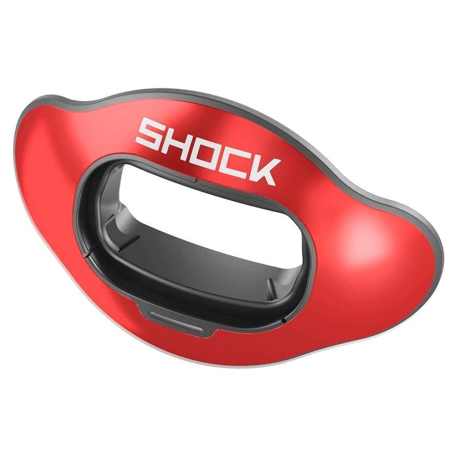 Protector Bucal Intercambiable Shock Doctor Rojo Cromo Talla Única