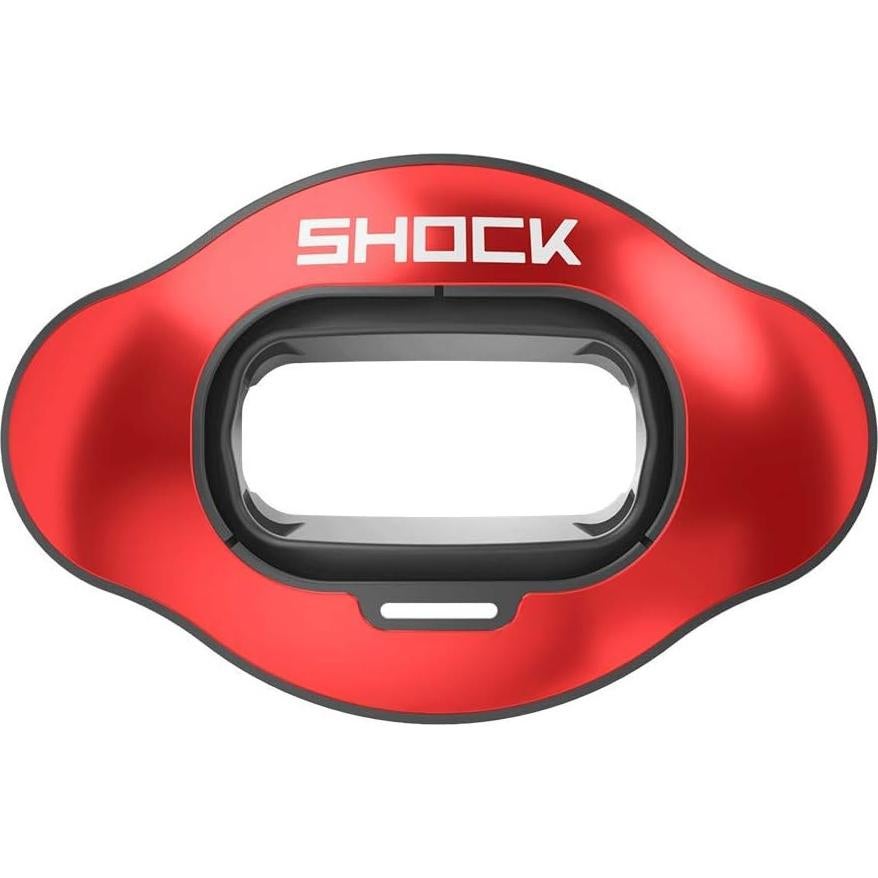 Protector Bucal Intercambiable Shock Doctor Rojo Cromo Talla Única