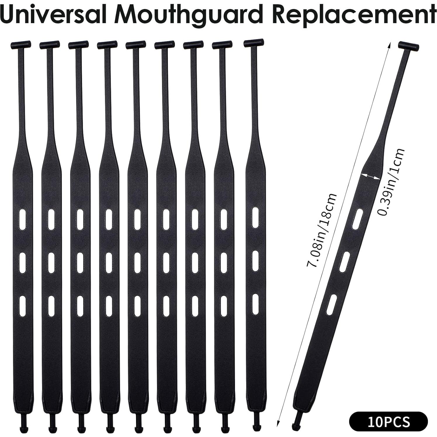 10 Correas de Protector Bucal Hpmjz para Fútbol y Rugby
