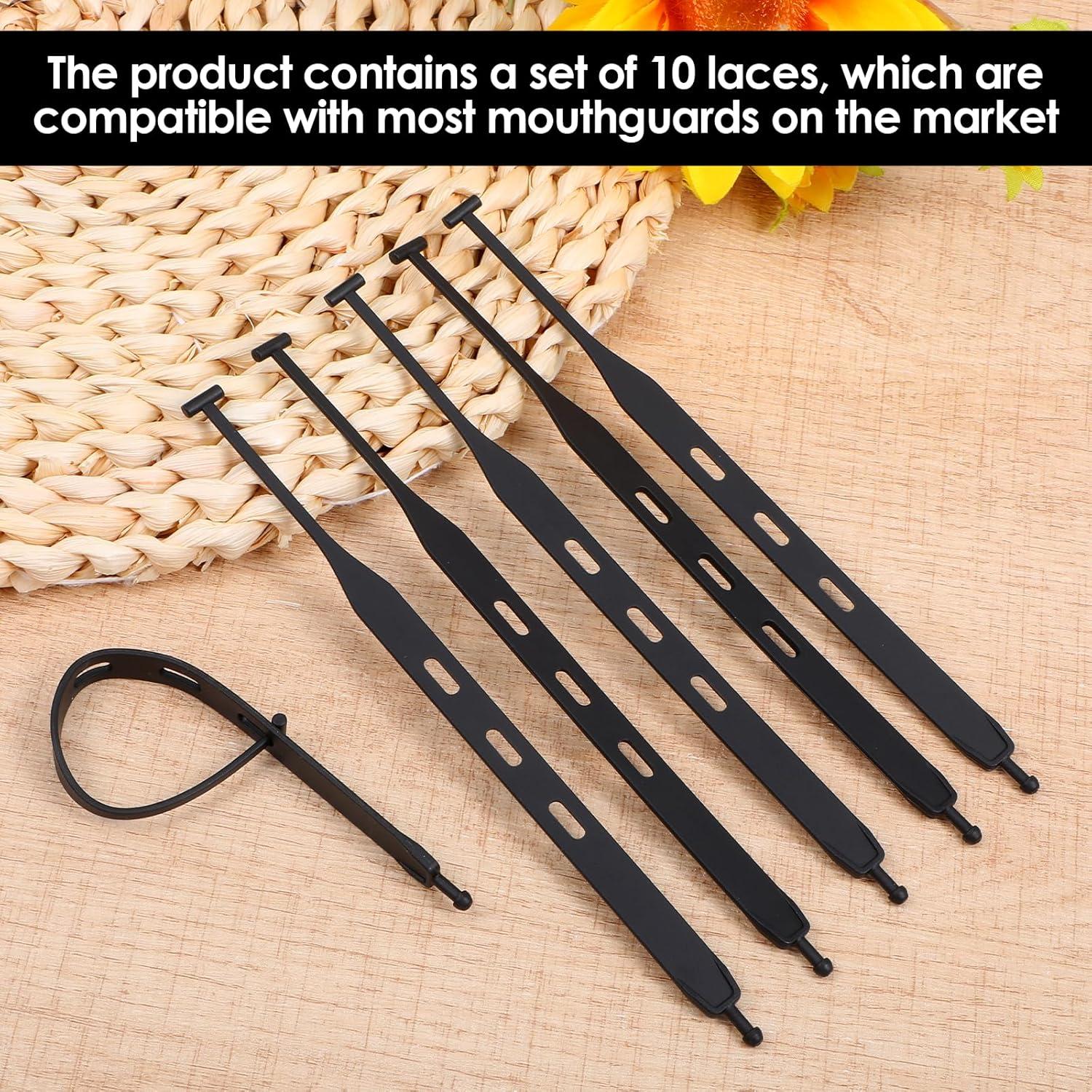 10 Correas de Protector Bucal Hpmjz para Fútbol y Rugby