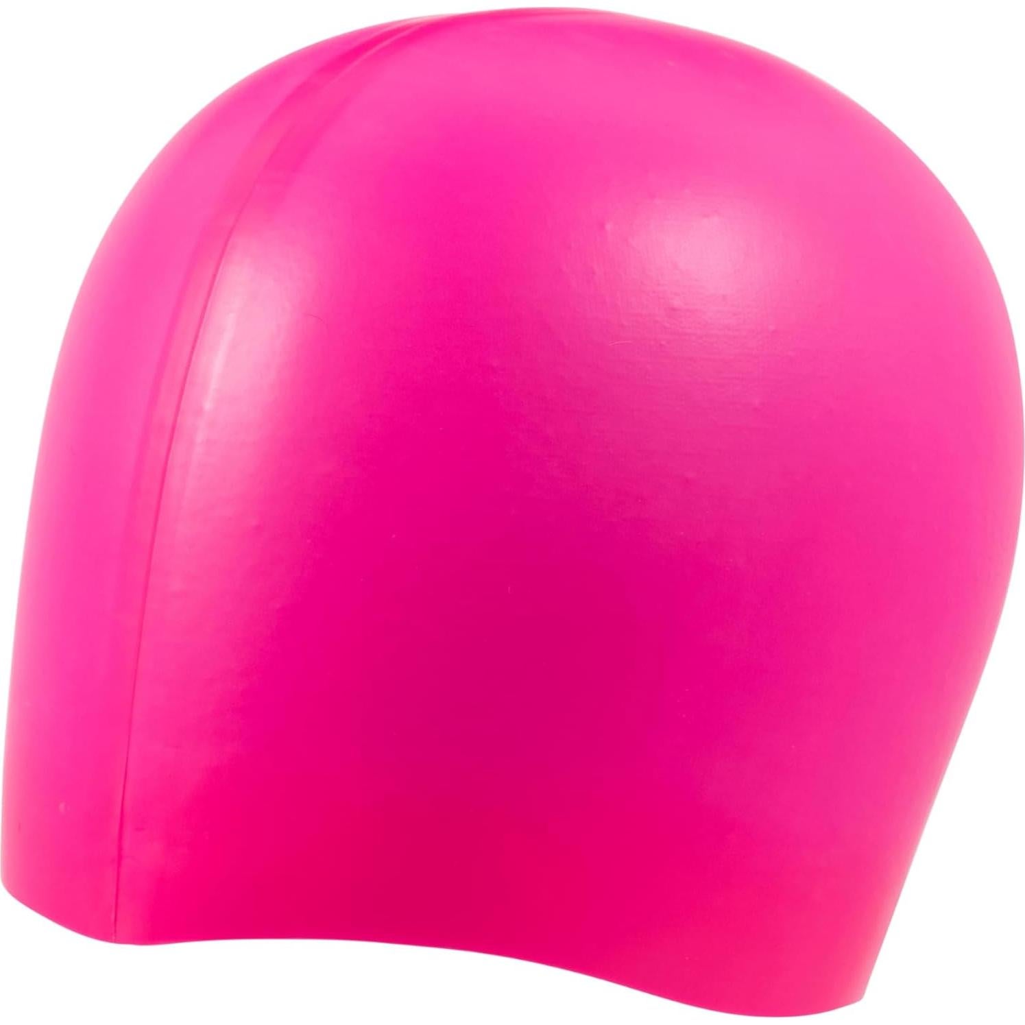 Gorro de natación unisex Arena de silicona rosa/blanco