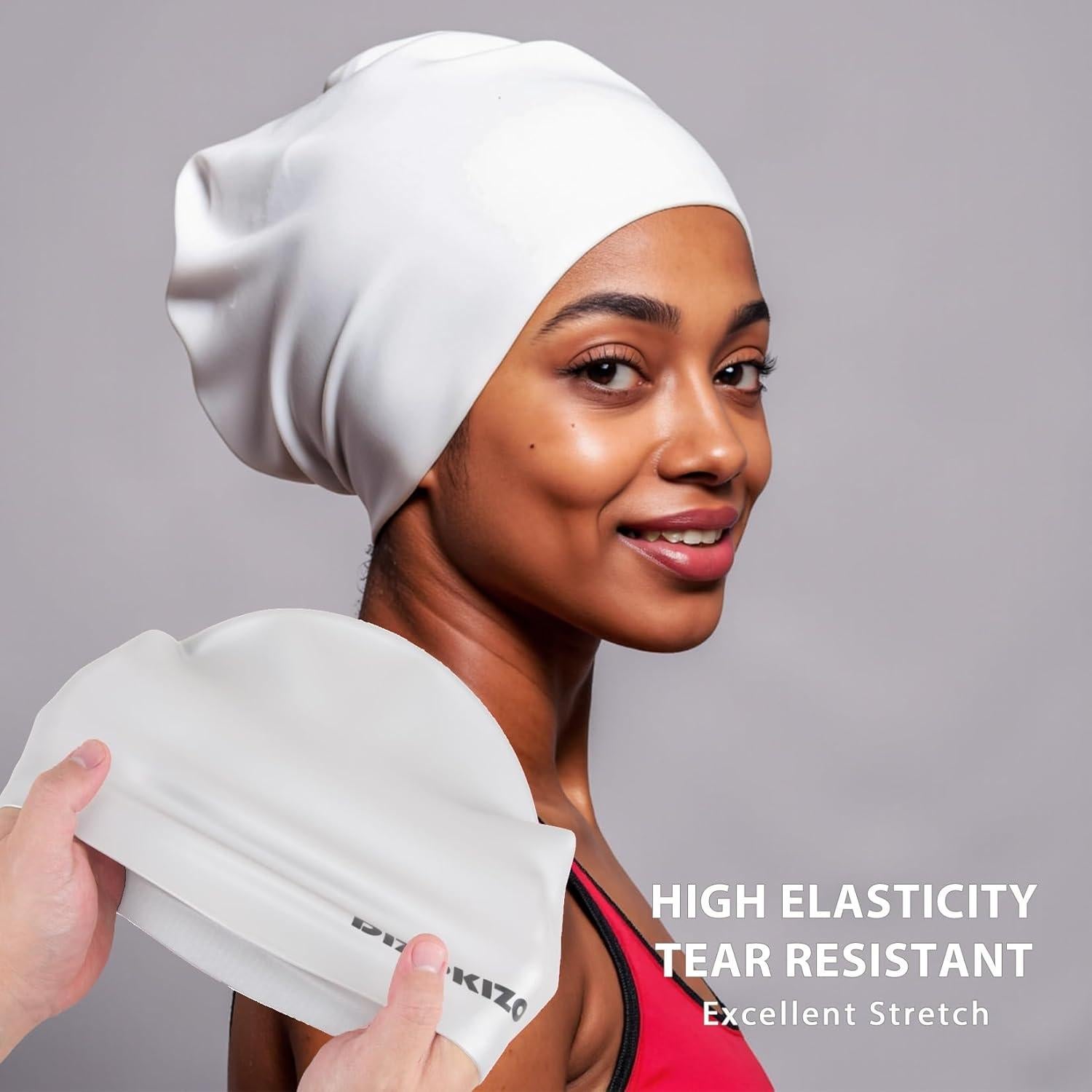 Gorro de Natación Silicona Extra Grande Dizokizo CAP-1919