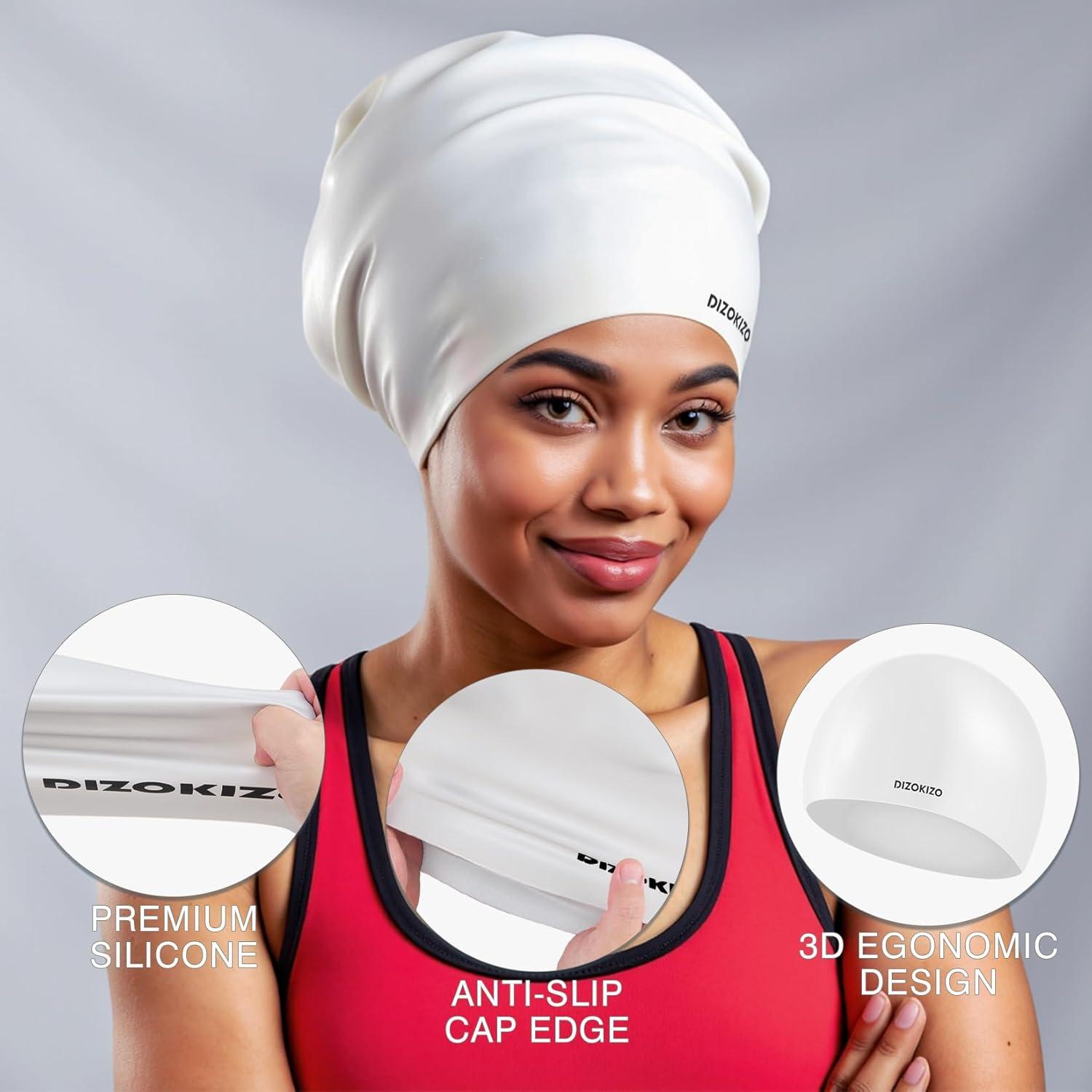 Gorro de Natación Silicona Extra Grande Dizokizo CAP-1919