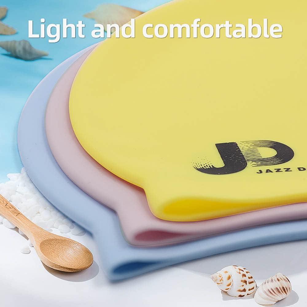 Gorro de Natación Silicona GEORDONG Unisex Amarillo 24x20 cm