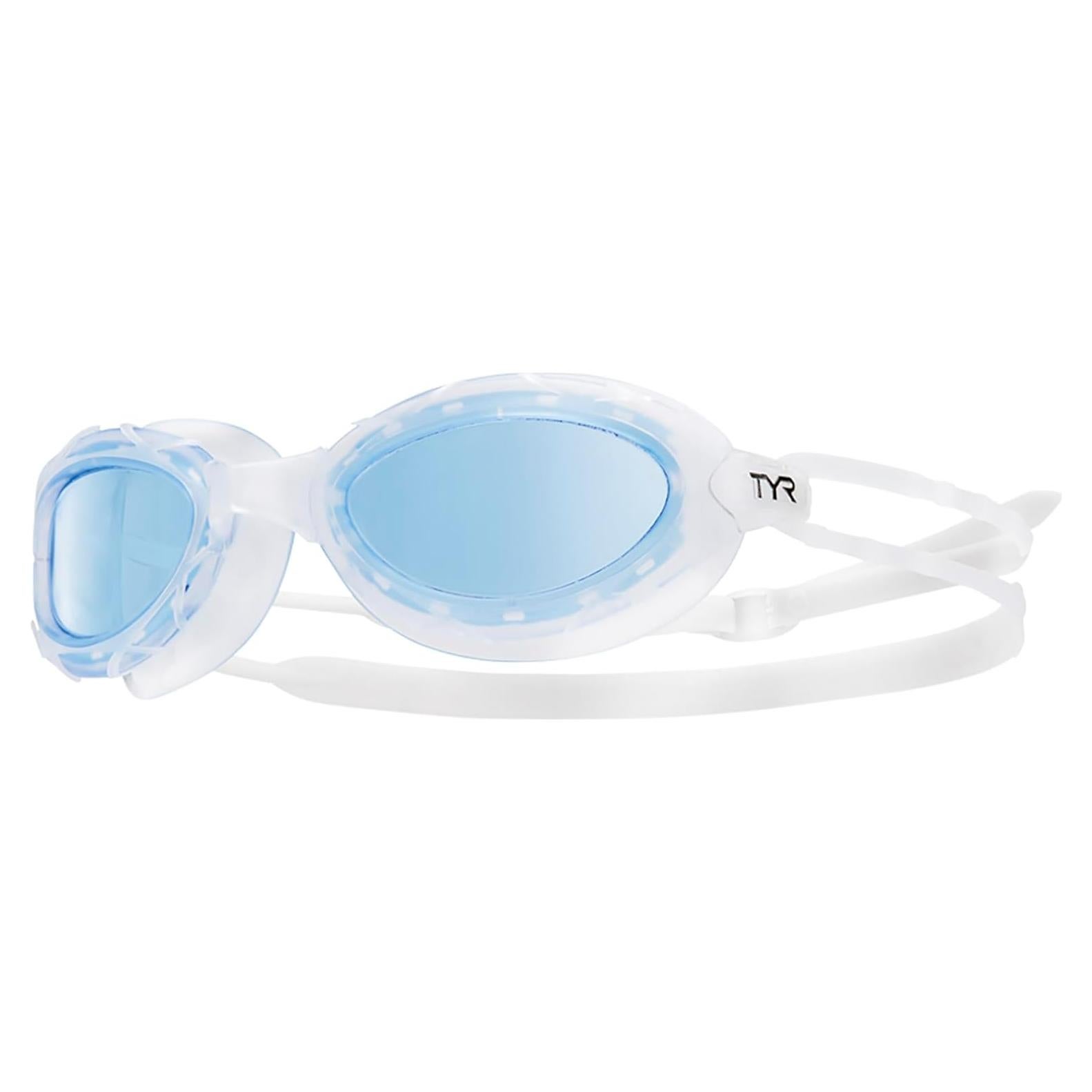 Gafas de Natación TYR Nest Pro Azul - Antiempañante, Unisex
