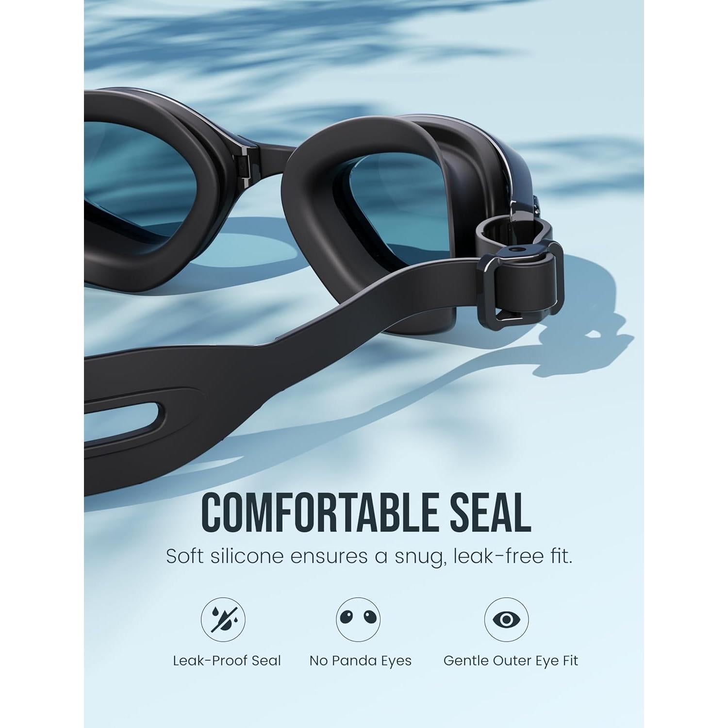 Gafas de natación Wildley con lentes anti-niebla y UV