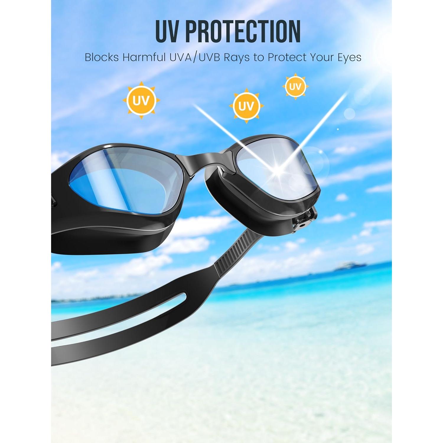 Gafas de natación Wildley con lentes anti-niebla y UV