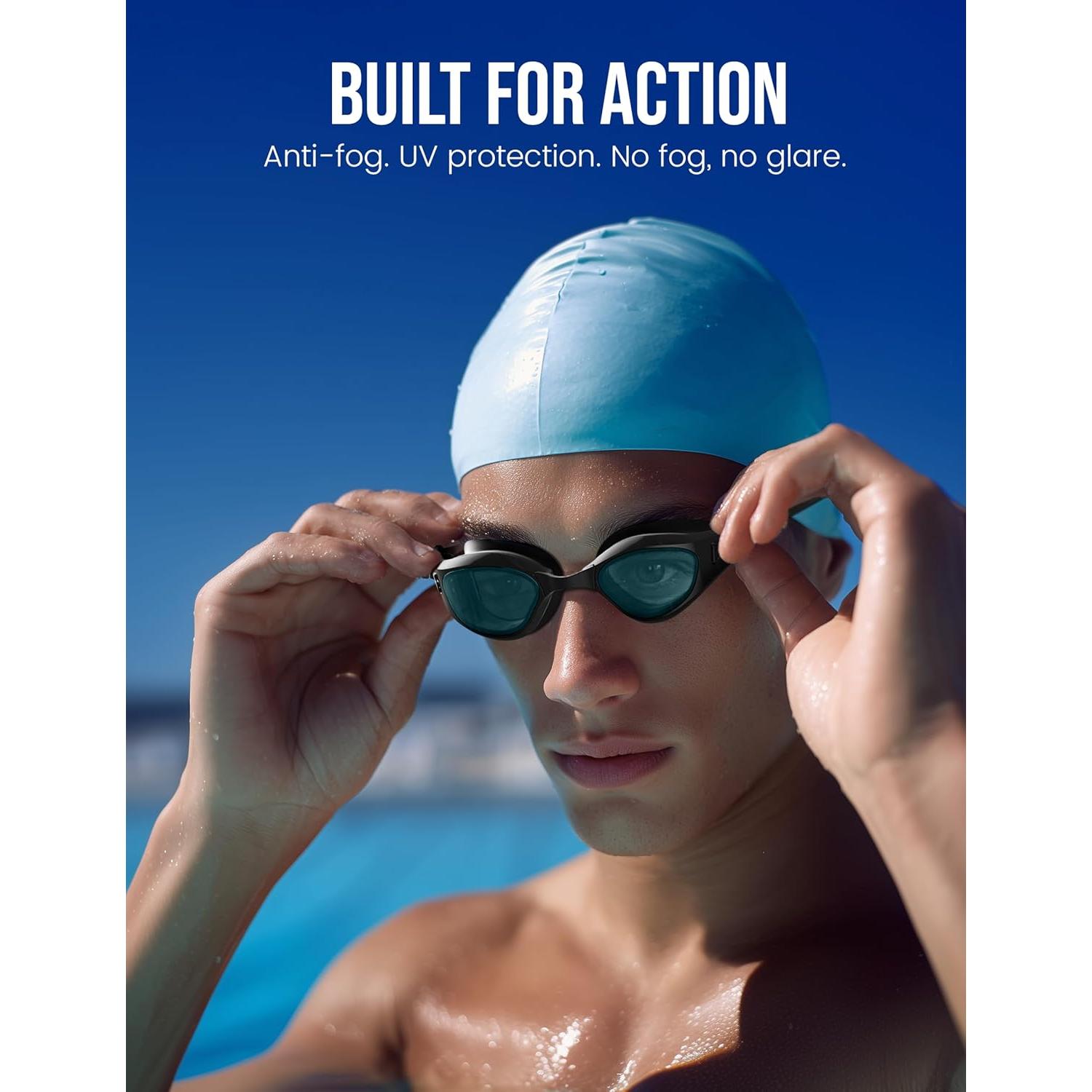 Gafas de natación Wildley con lentes anti-niebla y UV