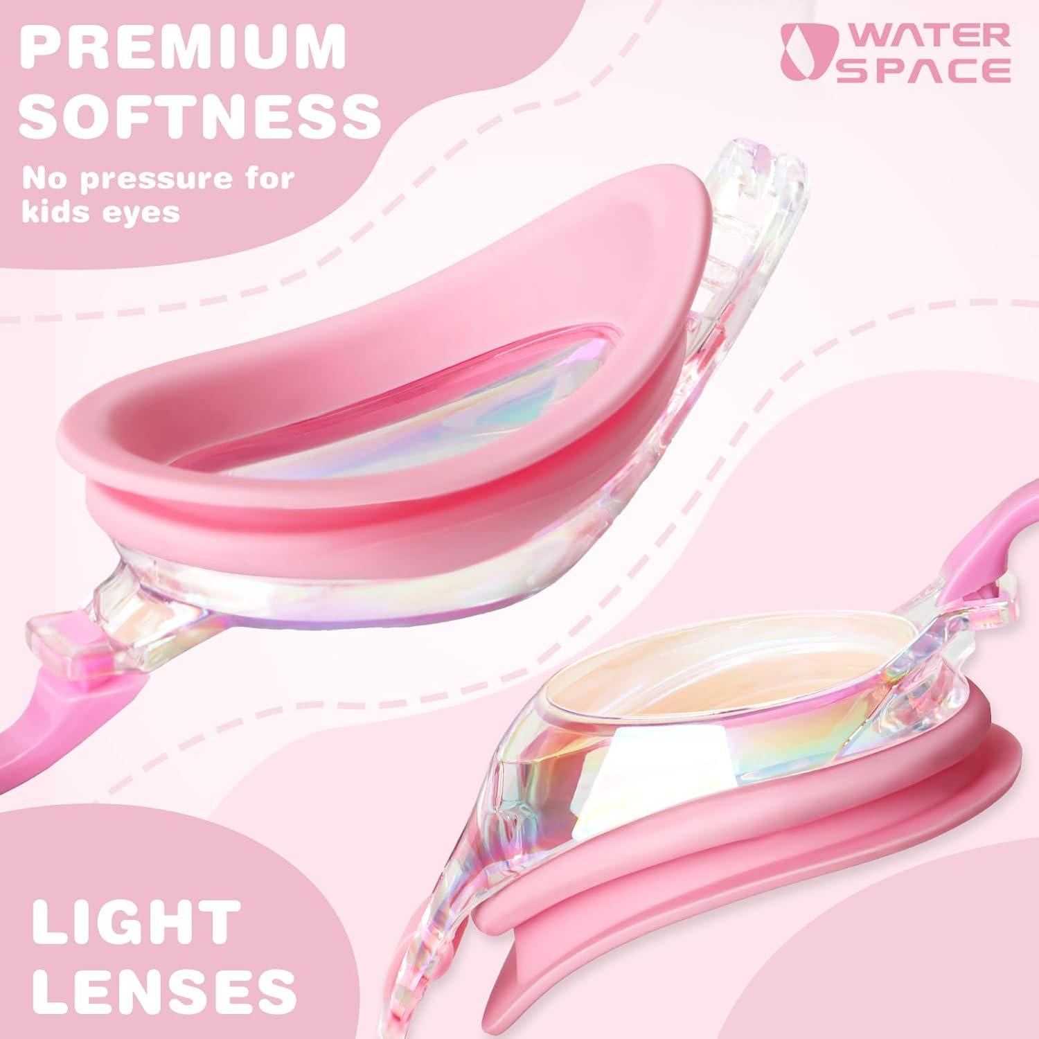 Gafas de Natación para Niños Water Space - Antivaho UV 3-15 Años