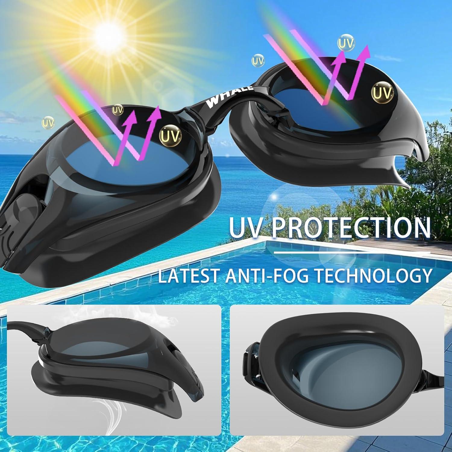 Gafas de natación polarizadas Ballena HD Antivaho Adultos