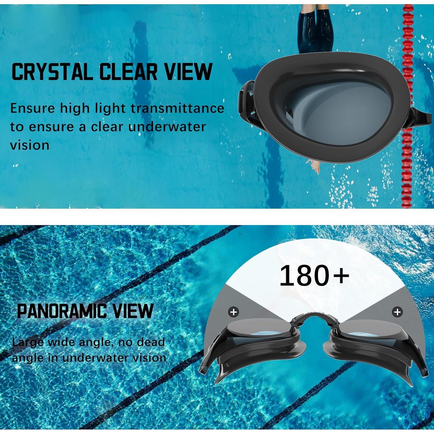 Gafas de natación polarizadas Ballena HD Antivaho Adultos