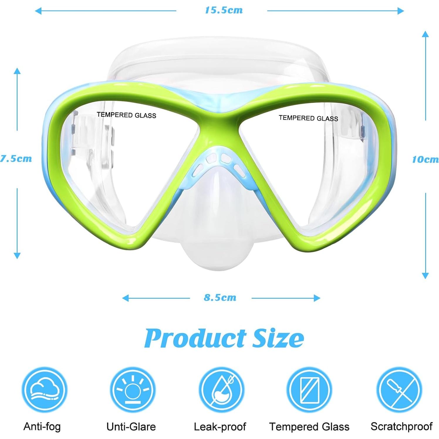 Gafas de natación ACQCES SL-0011 para niños 5-15 años