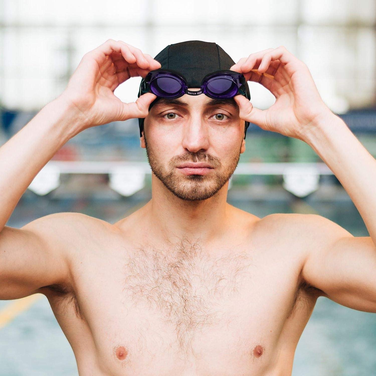 Gafas de Natación Antiniebla Water Gear Clásicas Púrpura