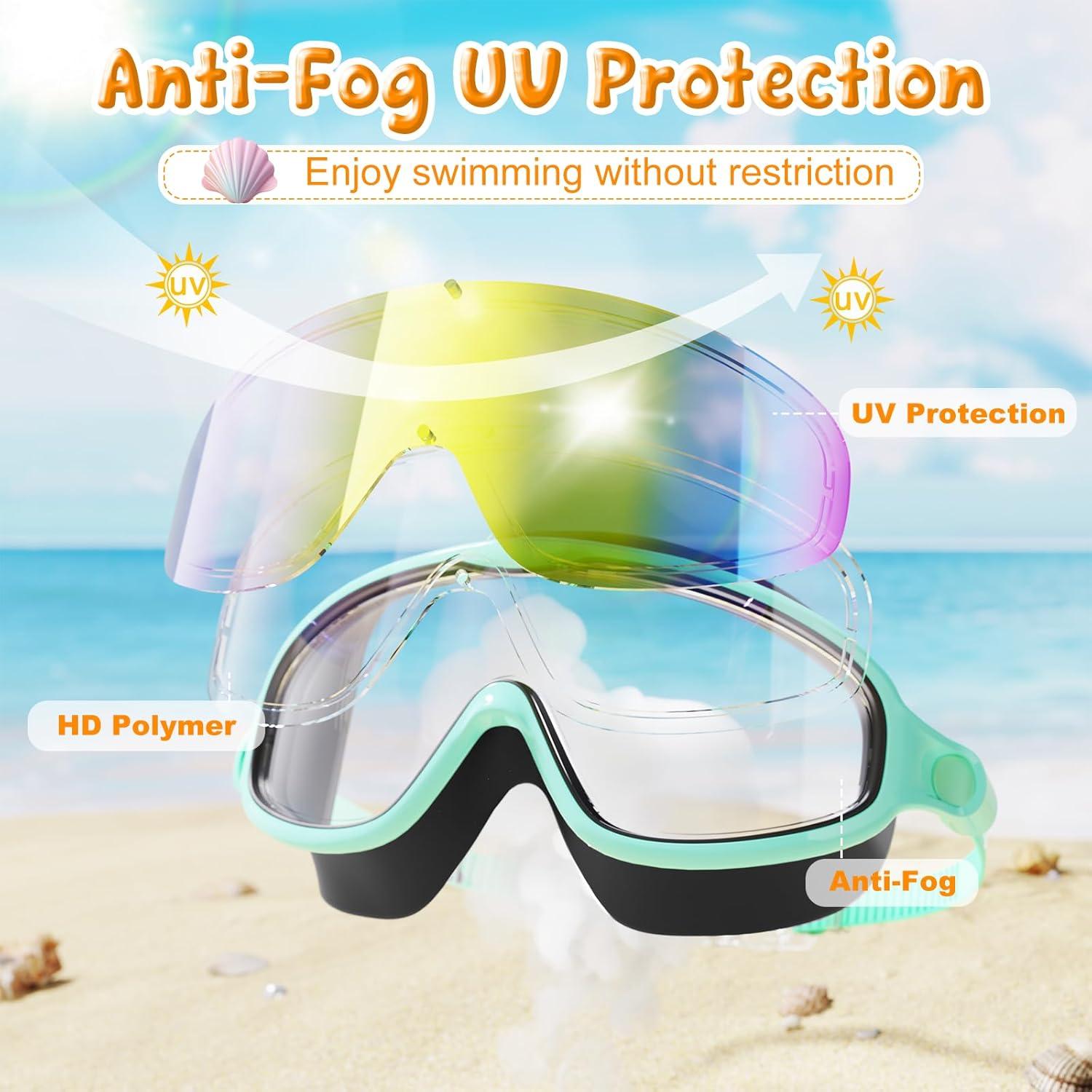Gafas de natación para niños VegoVia UV antiempañante 3-15 años