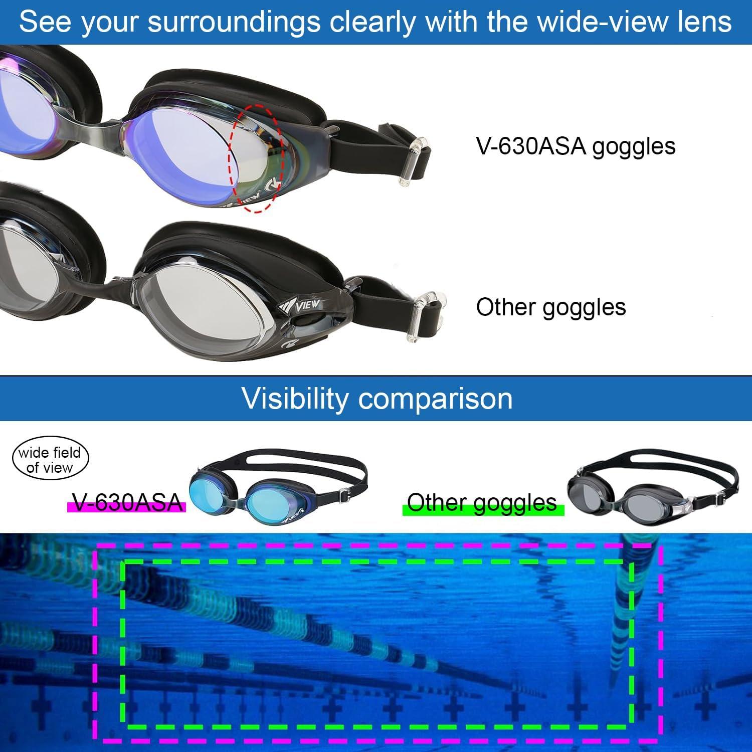 Gafas de Natación VIEW V-630ASA SWIPE Anti-empañamiento UV