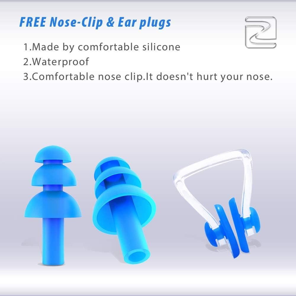 Gafas de Natación ZABERT KX para Niños 0-5 Años Antivaho