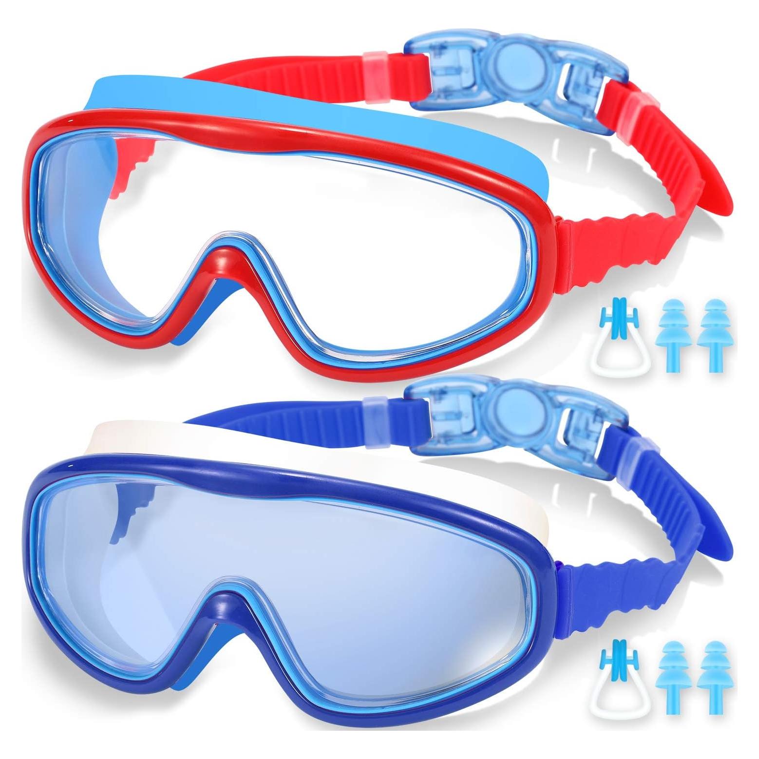Gafas de Natación EasYoung para Niños 3-15 Años 2-Pack