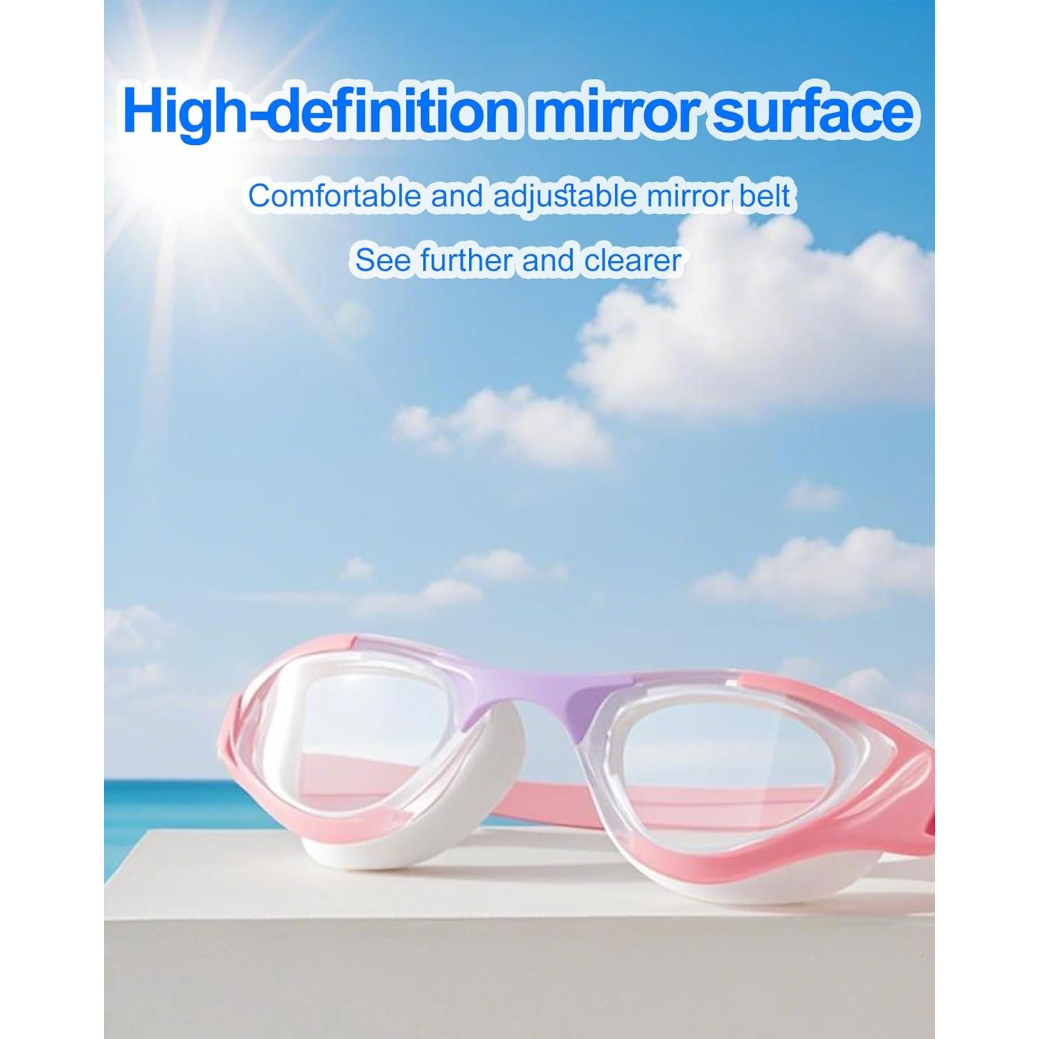 Gafas de Natación Seasprint para Adultos - Vista Clara, Anti-vaho