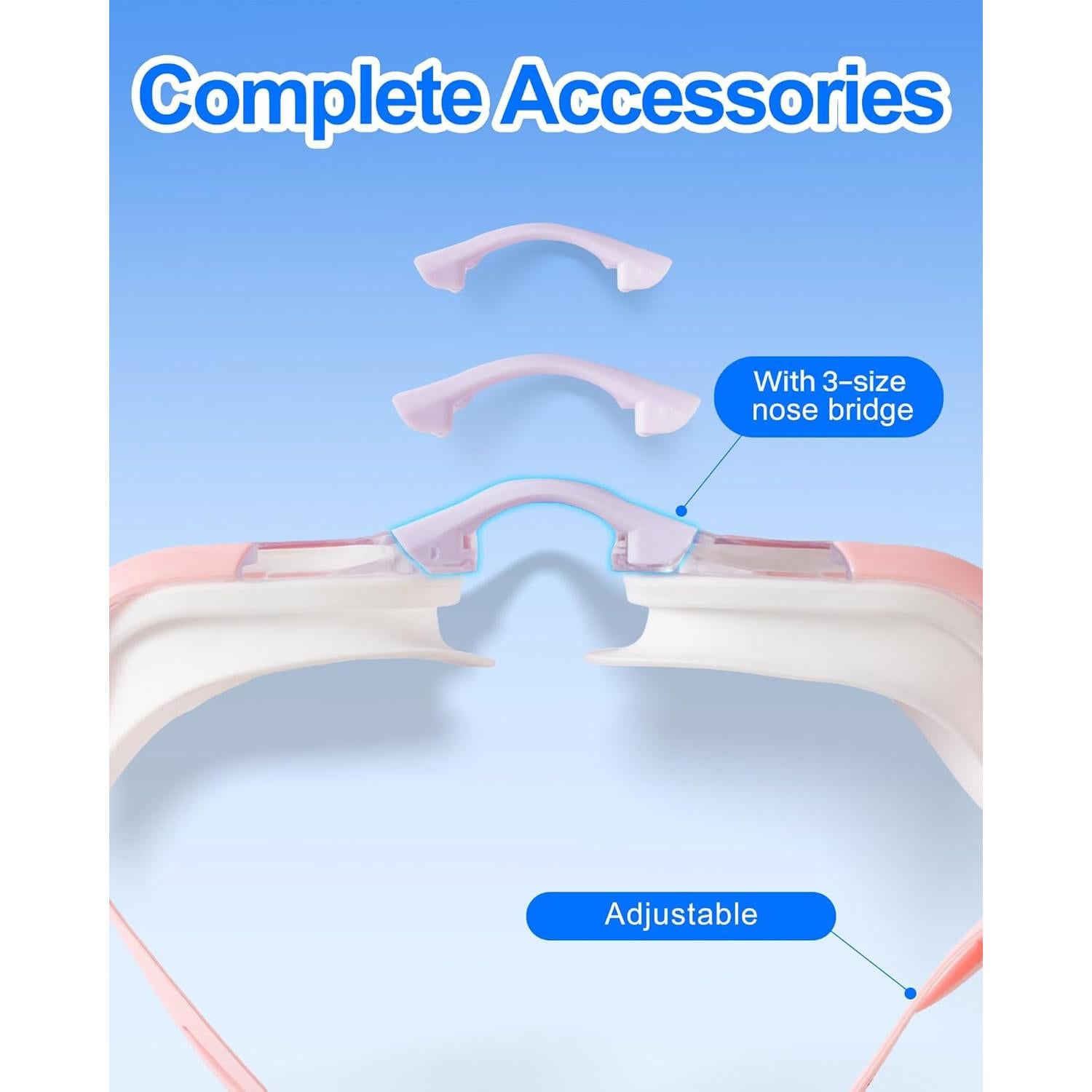 Gafas de Natación Seasprint para Adultos - Vista Clara, Anti-vaho